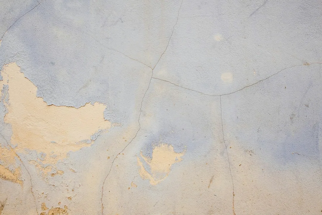 Detail van oude gekleurde wandafwerking. — illustratieve foto
