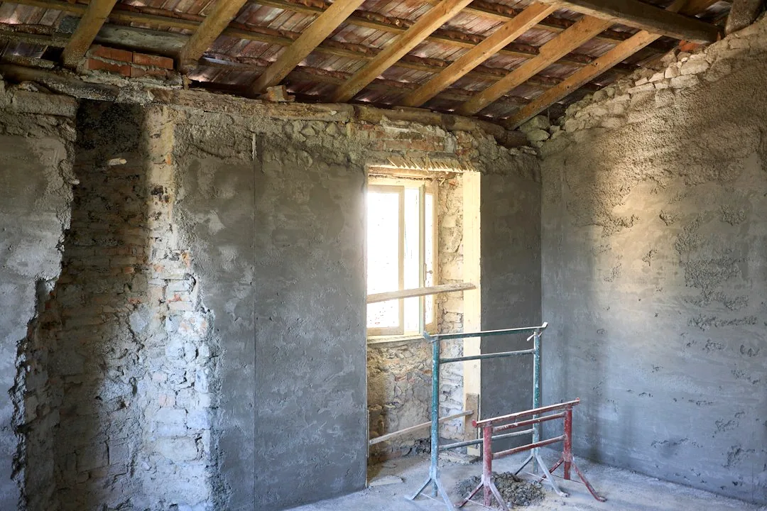 Repairing existing plaster